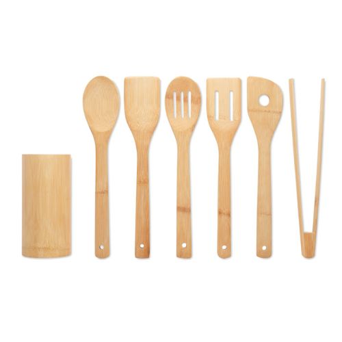 Bamboo kitchen utensils - Image 2